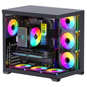 Boîtier PC SNOWMAN CS015 Grande <span class=keywords><strong>Tour</strong></span> E-ATX Personnalisable, Nouveau Design USB3.0, Verre Trempé, Boîtier PC <span class=keywords><strong>Gamer</strong></span>, <span class=keywords><strong>Prix</strong></span> Usine en Plastique, En Stock - Product Image 2