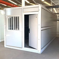 Envío Inmediato: Casa Contenedor Moderna Portátil y Plegable con Paneles Sándwich, Edificio de Oficinas, Centro Comercial, Bungalow Prefabricado Pequeño, Escuela Móvil, Hotel