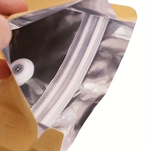 Túi cà phê 350g 5lb Túi Coffe đáy phẳng có van và dây kéo đứng lên túi cho túi đóng gói trà/Cà Phê - Product Image 4