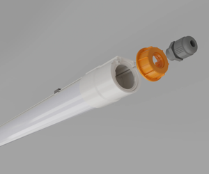 Luminaire LED Tri-proof 5FT, étanche, anti-corrosion, IP65, CRI élevé, éclairage industriel pour entrepôts, parkings - Product Image 3