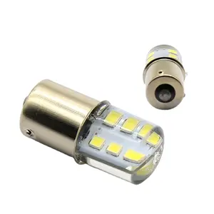 Lkt 24V 1156 1157 Prise Silice Led SMD 2835 12Led Stroboscopique Arrière de Voiture Frein Lumière