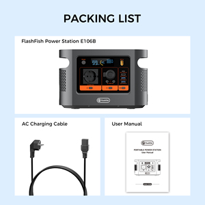 For Emergency 600W <b>Solar</b> <b>Generator</b> 230V Battery Rechargeable Portable Station Outdoor Car Charging Pure Sine Wave E106B Portable - Product Image 4