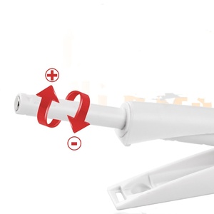 Fonction d'amortissement magnétique Rebondisseur pour porte dissimulée, tiroir escamotable, pressage pour entrepôts, hôtels, armoires cachées non percées - Product Image 2