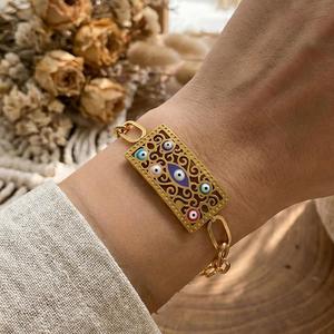 Pulsera Profesional con Baño al Vacío Sin Níquel, MOQ Bajo, Regalo Festivo para Mujer, Cierre Detallado con Prueba de Resistencia - Product Image 2