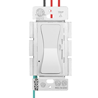 KEYGMA USA Standard 120v Petit interrupteur à trois voies Blanc 3 LED Gradateur de lumière
