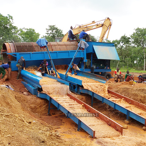 200tph trommel vàng thiết bị khai thác mỏ phù sa vàng Nhà Máy chế biến Vàng tách - Product Image 2