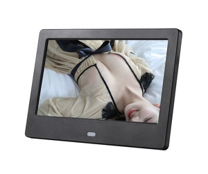 Marco de Fotos Digital LCD de 7 Pulgadas para Montar en la Pared, con Ranura para Tarjeta SD, para Exhibición y Promoción de Productos, Venta al Por Mayor - Product Image 1