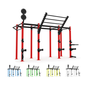 Équipement d'entraînement de force multifonctionnel en acier inoxydable pour musculation, exercices des bras et des jambes, rack de CrossFit pour salle de sport commerciale - Product Image 1