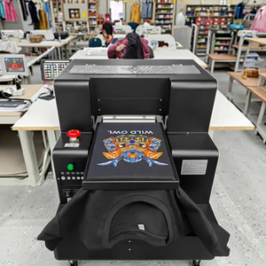 Điều Kiện Mới <span class=keywords><strong>T</strong></span>ự Động DTG Máy In Phun <span class=keywords><strong>T</strong></span>-Shirt Máy In Cho Hàng May Mặc Vải Mũ & Giày A3 RC-3250T DTG - Product Image 1
