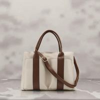 Sac fourre-tout vintage en cuir PU grande taille pour femme avec coutures renforcées et design portable