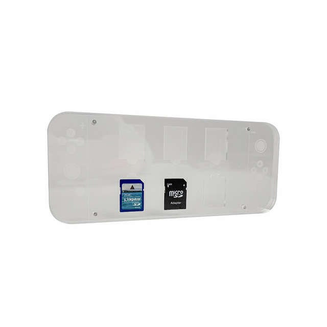 Wholesale Transparent Acrylic Nintendo Switch Memory Card Storage Box Eco-Friendly for Custom Size