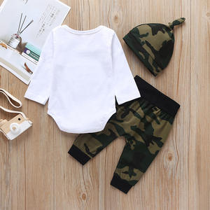 Vêtements pour bébés de sport en gros, ensemble de vêtements pour bébés de marque, ensembles de 3 pièces avec chapeau pour tout-petits en provenance de Chine - Product Image 2