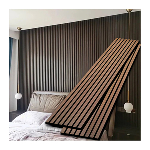 Panneau Acoustique Mural Moderne en MDF – Isolation Sonore en Bois Direct Usine pour Hôtels, Appartements et Hôpitaux - Product Image 4