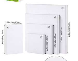 Lienzo de pintura grande sin ácido de perfil de 3/4 ", lienzo en blanco <span class=keywords><strong>para</strong></span> <span class=keywords><strong>lienzos</strong></span> estirados, pintura acrílica de acuarela al óleo - Product Image 1