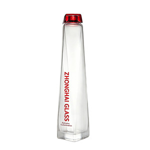 Bouteille en verre haut de gamme, élégante et personnalisée, extra résistante, 500 ml et 750 ml, pour la fabrication de rhum, <span class=keywords><strong>whisky</strong></span>, vin, gin et autres boissons. - Product Image 3