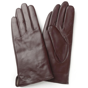 Gants en cuir véritable avec doublure intérieure douce, légers, respirants, style unique, pour l'hiver. - Product Image 4