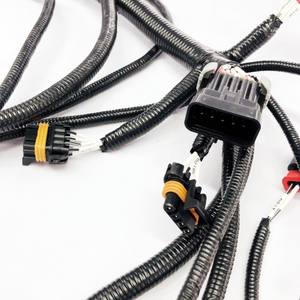 ชุดสายไฟรถจักรยานยนต์แบบกำหนดเองตัวเชื่อมต่อลวดทองแดงไฟฟ้าสายรัดเครื่องยนต์ยานยนต์ - Product Image 5