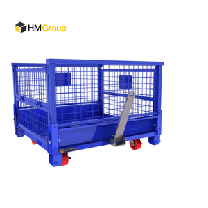 Tùy chỉnh chất lượng đảm bảo kim loại thép Heavy Duty dây stillage có thể gập lại Stackable lưới lồng <span class=keywords><strong>Pallet</strong></span> <span class=keywords><strong>container</strong></span> - Product Image 1