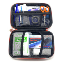 44 pezzi In un Mini pacchetto di emergenza all'aperto Kit di pronto soccorso per viaggi di sopravvivenza In natura selvaggia campeggio borsa medica Kit di emergenza per auto