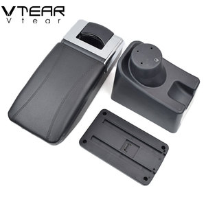 Vtear-reposabrazos con interfaz USB, caja de almacenamiento para consola central, ABS, accesorios de Interior para Dacia, Renault, <span class=keywords><strong>Sandero</strong></span> - Product Image 3