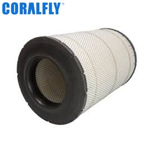 ไส้กรองอากาศเครื่องยนต์ Af25129m P532503 P780331 Af25130m P532504 6i2503 600-185-5110 600-185-5100 2652c831 สำหรับรถบรรทุก FOTON Faw Jiefang - Product Image 4