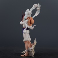One Pieces GK Wano Country Monkey Ruffy Gear 5. Form Sonnengott Pose Blitze ffekt Sammler modell Statue Figur Anime Geschenk