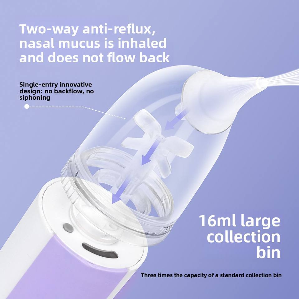 Gentle Rechargeable Electric Baby Nasal Aspirator - Image 6