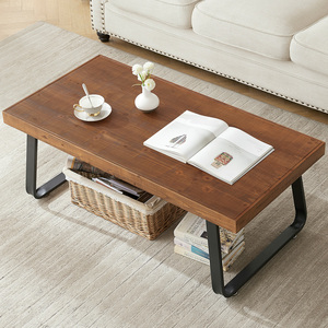 <span class=keywords><strong>Table</strong></span> basse en bois massif <span class=keywords><strong>de</strong></span> style moderne <span class=keywords><strong>de</strong></span> 1.2m avec pied incliné en <span class=keywords><strong>sapin</strong></span> simple au design convertible pour le salon et l'artisanat du dessin - Product Image 1