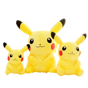 Peluche Super Douce Pikachu Pokémon pour Enfants, Cadeau d'Anniversaire, Poupée Géante, Porte-clés, Pendentif Promotionnel - Product Image 1
