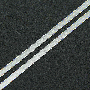 Collar de cadena de serpiente de acero de titanio simple, chapado en plata, diseño popular, collares para mujer, joyería de moda, gran venta. - Product Image 4