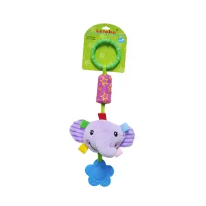 Baby Wieg Decoratie Speelgoed 2022 Oem Groothandel Baby Slaapkamer Opknoping Wind Chime Pop Kind Knuffel Hand Bell Wind Bell bijtring