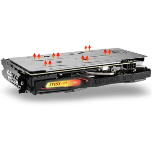 การ์ดจอ GeForce GTX 1660 SUPER GAMING X 6G มือสอง พร้อมคอร์ 1408 หน่วย ความเร็ว 14 Gbps หน่วยความจำ 6GB GDDR6 192-bit  GeForce GTX 16 มือสอง - Product Image 6