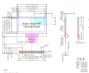 Special price 0.96" 0.96inch small <strong>oled</strong> <strong>display</strong> <strong>panel</strong> 128x64 SSD1315 mini <strong>oled</strong> <strong>display</strong> <strong>oled</strong> screen 30pin I2C SPI - Product Image 4