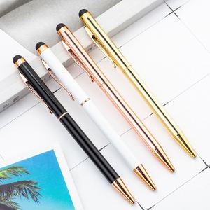 Bolígrafo Metálico Promocional con Logotipo Personalizado para Pantalla Táctil, con Recarga Parker y Tinta Azul/Negra - Regalo Premium - Product Image 1