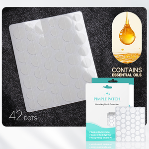 Parches Hidrocoloides Invisibles para Acné y Espinillas, 42 Unidades, con Aceite Esencial de Árbol de Té, Absorbentes, Impermeables, HDS Individual - Product Image 2