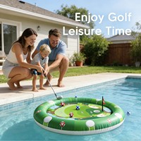 Jouets de golf gonflables en PVC transfrontaliers en stock, jouets de sport d'extérieur, adaptés aux piscines extérieures et intérieures, avec