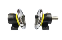 Adaptor poros udara pemasangan kaki chuck baja tahan karat 35 #, untuk suku cadang mesin kemasan-STO/STW