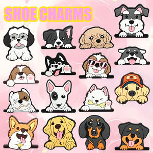 Promotional Price Wholesale Shoe <strong>Charms</strong> Pet <strong>Dog</strong> Series Creative Shoe <strong>Charms</strong> for <strong>Charms</strong> DIY Hole Shoes - Product Image 1