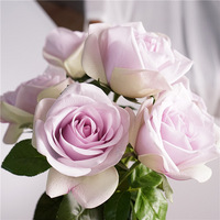 Haute qualité Real Touch Roses artificielles pour mariage décor à la maison nouvel an nouvel an chinois noël saint valentin décorations