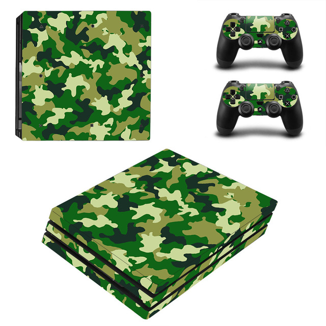 Customized PVC Film for PS4 PRO Console Colorful Wear-Resistant Stickers Decal Skins Game Accessories