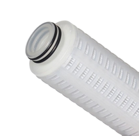 Filtre à membrane en nylon 6,6 de qualité stérile 0,1 micron 10 pouces 20 pouces pour la filtration d'encre