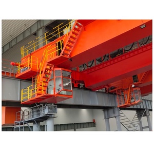 Xưởng Sản Xuất Hạng Nặng A5 QD 160 / 50 Tấn Dầm Đôi 150 Tấn Phong Cách Châu Âu Cần Cẩu Cầu Eot Điều Khiển Từ Xa Giá - Product Image 5