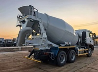 Camion malaxeur à béton haute performance Sinotruk Howo TX 12CBM 6x4 400HP avec système hydraulique complet et pompe à chargement automatique à vendre
