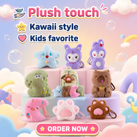 Boneka Kelinci Ungu Lembut 16cm Lucu Kawaii, Hadiah Permainan Crane Game Karnaval, Pasokan Langsung Pabrik, Boneka Hewan Isi Dakron