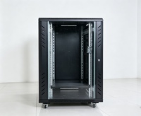 Armoire serveur double usage murale ou au sol de 19 pouces, profondeur 0,8 mètre, en acier laminé à froid SPCC, armoire réseau