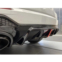 Kit carrosserie sport pour Audi Q3 SQ3, diffuseur de pare-chocs arrière avec embout d'échappement, style RSQ3, pour mise à niveau de style 2019-2023