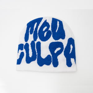 หมวกถักลายหัวกะโหลกผ้าแจ็คการ์ดถักแบบกลับด้านได้สำหรับ Y2K ฤดูหนาวออกแบบได้ตามต้องการปัก3D สำหรับชายหาดหรือธุรกิจ - Product Image 6