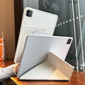เคสแท็บเล็ตพับได้ Y แบบหมุน720ไล่ระดับ<span class=keywords><strong>สี</strong></span>สำหรับ <span class=keywords><strong>iPad</strong></span> <span class=keywords><strong>Air</strong></span> 4/<span class=keywords><strong>5</strong></span>/6 | Pro | 7/8/9ฝาครอบป้องกันโปร่งใสเคสแข็งแม่เหล็ก - Product Image 4
