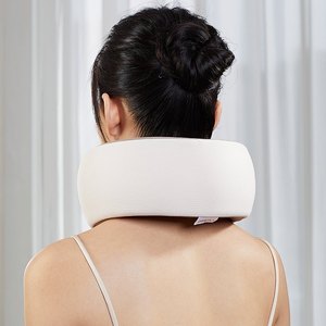 Calefacción eléctrica en forma de U vibratoria 3D amasado Shiatsu columna Cervical viaje cuello masaje almohada - Product Image 6