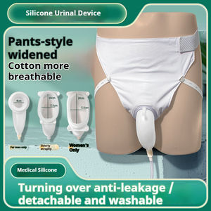 Collecteur d'<span class=keywords><strong>urine</strong></span> portable médical pour les patients âgés alités Sac d'<span class=keywords><strong>urine</strong></span> anti-fuite avec soutien de l'incontinence urinaire - Product Image 2